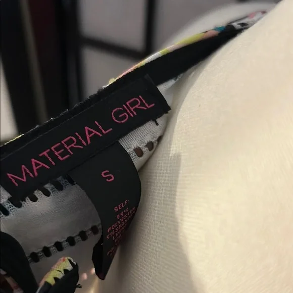 Material Girl Multicolor Geometric High Low Dress - Picture 2 of 15